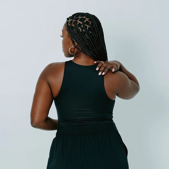 🖤 (NWOT) Klassy Network • Lux High Neck Bramisuit in Black - Picture 3 of 11